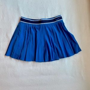 Nike Women's Blue Pleated Tennis Skirt Skort, Size Small, NWT